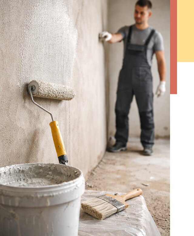 Нанесение бетоноконтакта на стены в Мытищах от 4265 руб. быстро и недорого | ОТДЕЛОЧНИК-Мтщ