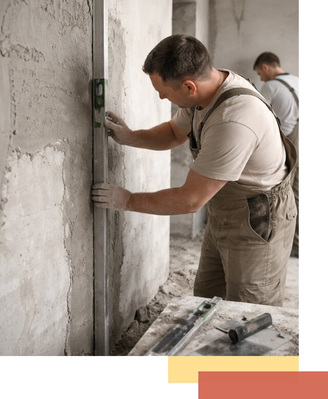 Установка штукатурных маяков в Мытищах с гарантией качества