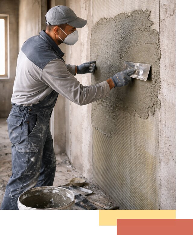 Штукатурка стен по сетке в Мытищах под ключ качественно и быстро