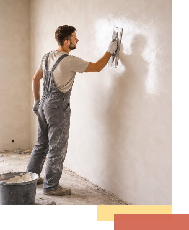 Глянцевание штукатурки стен в Мытищах профессионально и быстро