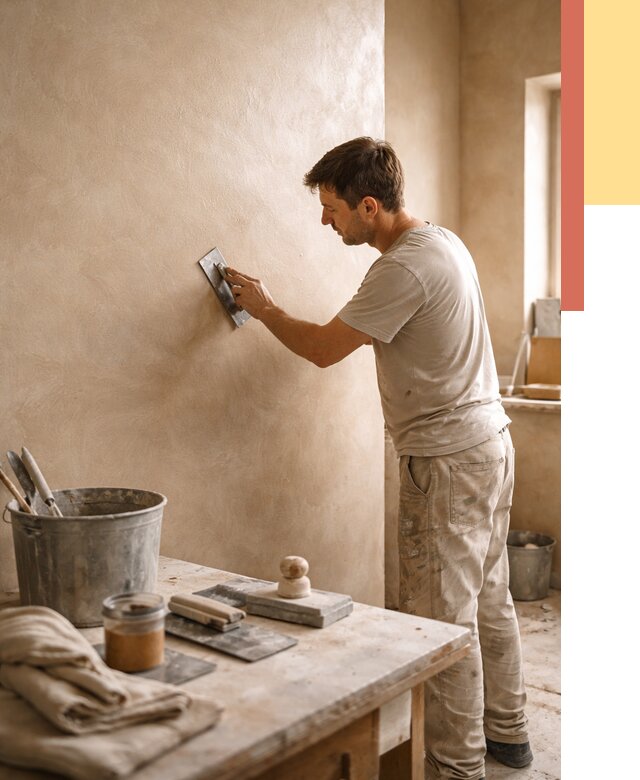 Марокканская штукатурка таделакт в Мытищах под ключ от 4265 руб. | ОТДЕЛОЧНИК-Мтщ