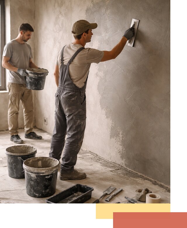 Нанесение микроцемента на стены в Мытищах качественно и быстро
