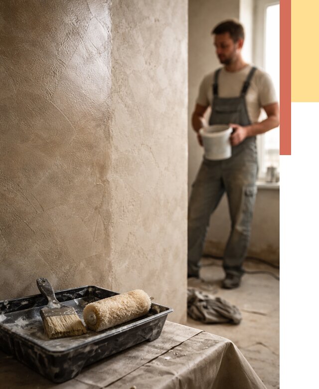 Нанесение воска на штукатурку в Мытищах от 3554 руб. | Услуги ОТДЕЛОЧНИК-Мтщ