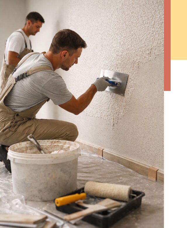 Нанесение жидких обоев в Мытищах от 7616 руб./м2 — быстро и недорого | ОТДЕЛОЧНИК-Мтщ