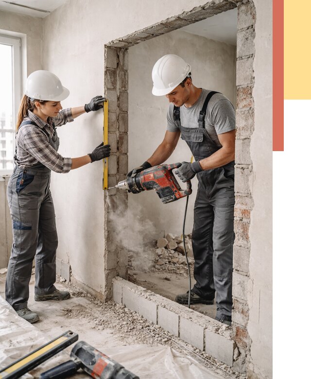 Создание проемов в стенах в Мытищах от 6601 руб. — алмазная резка и расширение | ОТДЕЛОЧНИК-Мтщ