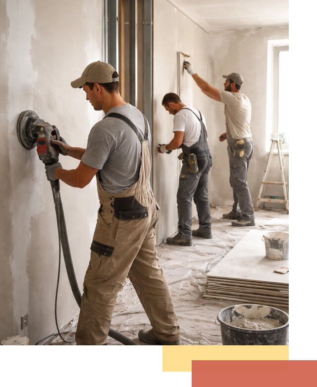 Профессиональная отделка стен в Мытищах качественно и в срок