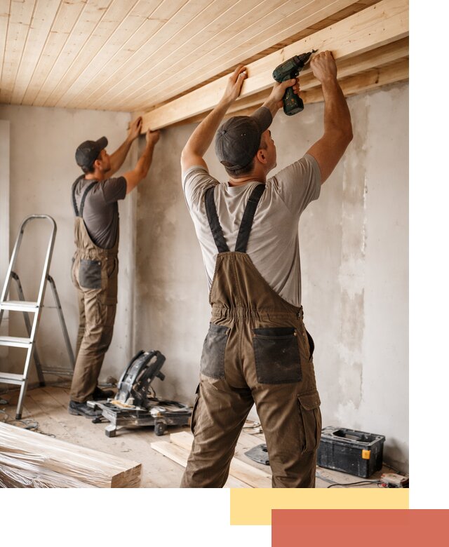 Монтаж потолка из вагонки в Мытищах профессионально и аккуратно