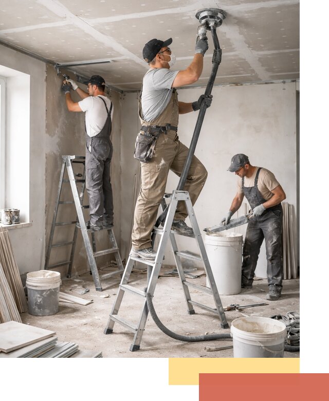 Ремонт потолка из гипсокартона в Мытищах: быстрый и качественный монтаж