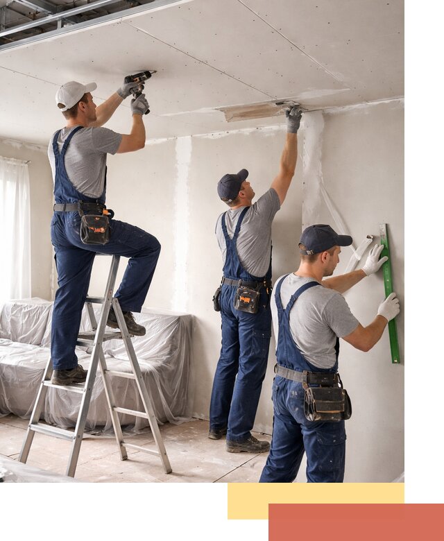 Профессиональная отделка потолка в Мытищах быстро и качественно